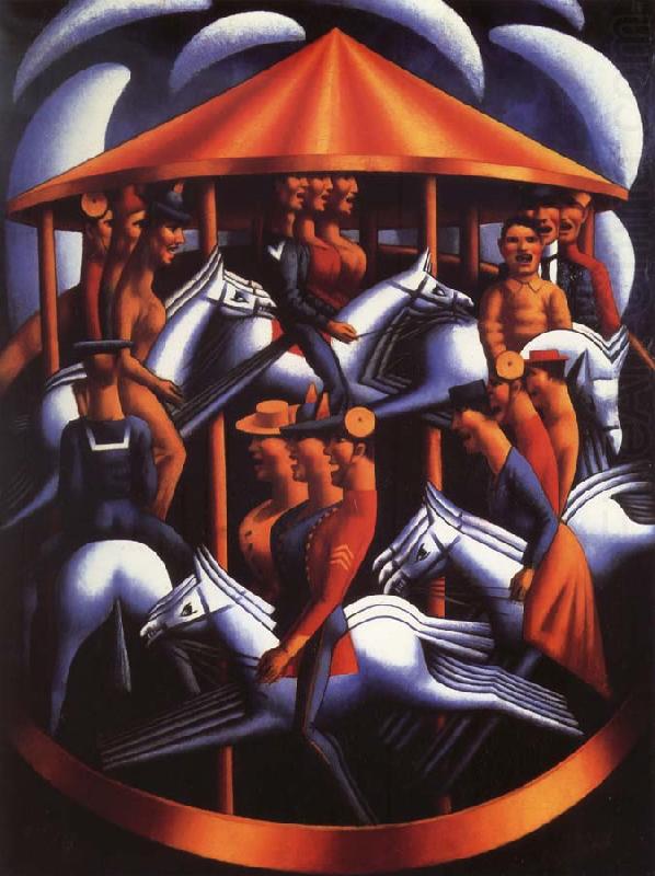 Mark Gertler Merry-go-Round china oil painting image
